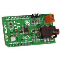 Click board; basetta prototipo; Comp: DRV2605LDGST; 3,3VDC,5VDC