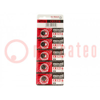 Battery: lithium; 3V; CR1216,coin; non-rechargeable; Ø12x1.6mm