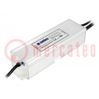 Power supply: switched-mode; LED; 120W; 12÷24VDC; 5A; 90÷305VAC
