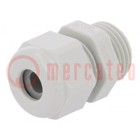 Cable gland; M16; 1.5; IP68; polyamide; light grey; UL94V-0; HSK-K