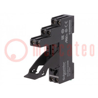 Socket; PIN: 8; 5A; for DIN rail mounting; screw terminals; 250VAC