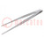 Tweezers; 180mm; Blade tip shape: rounded; Tipwidth: 3.5mm