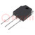 Transistor: N-MOSFET; unipolar; 1500V; 2.5A; 100W; TO3P