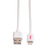 ROLINE Lightning to USB Cable for iPhone, iPod, iPad, white, 0.15 m