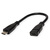 ROLINE USB 3.2 Gen 2 Typ C Kabelverlängerung, C-C, ST/BU, 10Gbit/s, 100W, schwarz, 0,15 m