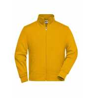 James & Nicholson Sweatjacke JN836 Gr. XL gold-yellow