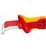 Knipex Abmantelungsmesser mit Gleitschuh isolierender Mehrkomponenten-Griff, VDE-geprüft 180 mm