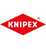 Knipex Elektronik-Greifzange mit Mehrkomponenten-Hüllen spiegelpoliert 145 mm