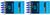 Rollerpatrone 852, M, blau, 2x5er Blisterkarte