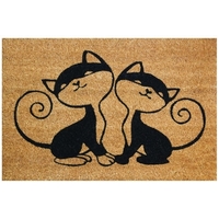 TAPIS COCO NATUREL CHATS 40X60CM ID MAT-ID GROUP COCON4060CHATS