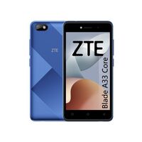 ZTE A33 CORE BLUE 5" FW+ / QUADCORE/ 32GB ROM / 1GB RAM / 2MP + 0 3MP / 2000MAH / 5W