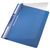 Einhängehefter Universal, A4, 2 kurze Beschriftungsfenster, PVC, blau