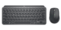 Logitech 920-011054 toetsenbord Inclusief muis RF-draadloos + Bluetooth QWERTZ Duits Grafiet