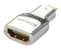 Lindy 41510 Kabeladapter Micro HDMI HDMI Silber