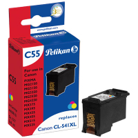Pelikan C55 inktcartridge 1 stuk(s) Cyaan, Magenta, Geel