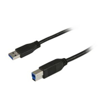 Synergy 21 S215300 USB Kabel 1 m USB 3.2 Gen 1 (3.1 Gen 1) USB A USB B Schwarz