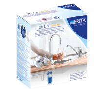 Brita On Line Active Plus Untertischwasserfilter Silber