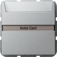 GIRA 014026 magnetische kaart-lezer Aluminium