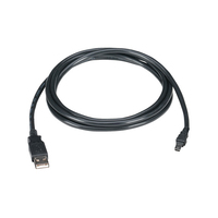 Black Box USB06-0006 USB Kabel 1,8 m USB 2.0 USB A Mini-USB B Schwarz