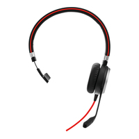 Jabra 6393-823-189 fejhallgató és headset Vezetékes Fejpánt Iroda/telefonos ügyfélközpont USB C-típus Bluetooth Fekete