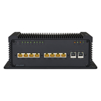Hanwha SPN-10080P commutateur réseau Fast Ethernet (10/100) Connexion Ethernet, supportant l'alimentation via ce port (PoE) Noir