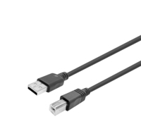 Vivolink PROUSBAB10 câble USB 10 m USB 2.0 USB A USB B Noir