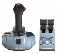 Thrustmaster Airbus Edition Fekete, Kék USB Joystick Analóg/digitális PC