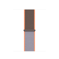 Apple MXMM2ZM/A smart wearable accessory Band Brown, Grey, Orange Nylon