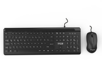 Inca IMK-377 Tastatur Maus enthalten Büro USB Türkisch Schwarz