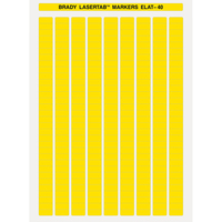 Brady ELAT-40-747YL-10 etykiet do nadruku Żółty Samoprzylepne etykiety do drukowania