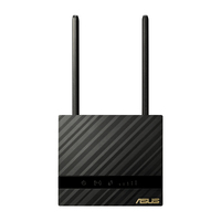ASUS 4G-N16 vezetéknélküli router Gigabit Ethernet Egysávos (2,4 GHz) Fekete