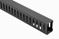Black Box RMT312A canaleta para cable Bandeja portacables recta Negro
