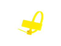 Lanview LVT551139 opaska kablowa Opaska kablowa z wejściem równoległym Plastik Żółty 100 szt.