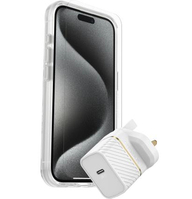 OtterBox Protection + Power Kit iPhone 15 Pro (White Type – G)