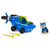 PAW Patrol , Aqua Pups, vehículo transformable Shark de Chase con figura de acción coleccionable, juguetes para niños a partir de 3 años