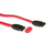 ACT Serial ATA Data cable, straight, Red, 1.0m cable de SATA 1 m Rojo