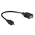 Value USB 2.0 Kabel, USB A Female - Micro USB B Male, OTG 0,15 m