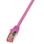 LogiLink 7.5m, Cat6 câble de réseau Rose 7,5 m S/FTP (S-STP)
