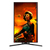 AOC G3 U27G3X/BK écran plat de PC 68,6 cm (27") 3840 x 2160 pixels 4K Ultra HD LED Noir, Rouge