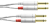 Cordial CFU 6 PP-SNOW cable de audio 6 m 2 x 6,35mm Blanco