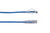 Black Box C6PC28-BL-01 networking cable Blue 0.3 m Cat6 U/UTP (UTP)