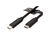 Secomp 11.02.9072 USB kábel 1,5 M USB 3.2 Gen 2 (3.1 Gen 2) USB C Fekete