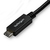 StarTech.com 3m USB-C auf DVI Kabel - 1920 x 1200 - Schwarz