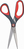3M Highland 1448 stationery/craft scissors Universal Straight cut Black, Red