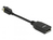 DeLOCK 65978 Videokabel-Adapter 0,15 m Mini DisplayPort DisplayPort Schwarz