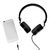 LogiLink HS0049BK fejhallgató és headset Vezetékes Fejpánt Hívás/zene Fekete