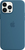 Apple Custodia MagSafe in silicone per iPhone 13 Pro Max - Azzurro fiordo