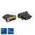 ACT AC7565 tussenstuk voor kabels DVI-D HDMI Type A (Standaard) Zwart