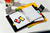 Post-It 680-P10+2 Blanco tabbladindex Polystyrol Blauw, Groen, Rood, Geel