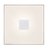 Paulmann Square Single tile Fehér Beltéri használatra alkalmas 0,8 W